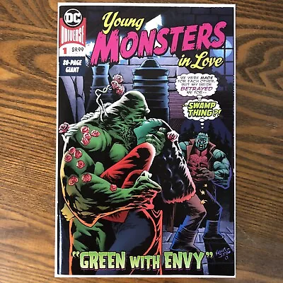 YOUNG MONSTERS IN LOVE #1 DC Comics Swamp Thing Frankenstein NM 2018 • $5.99