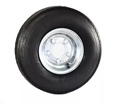 Trailer Tire On Rim 5.70-8 570-8 5.70X8 8 In. LRB 5 Lug Bolt Wheel Galvanized • $55.97