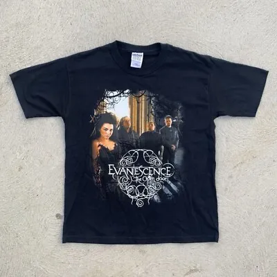 Vintage Evanescence Shirt 2006 The Open Door Tour XS Small Band Shirt Band Tee  • $55