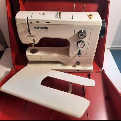 Bernina 830 Record Sewing Machine W Case Untested NO PEDAL Missing Prong • $325