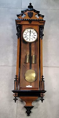 Large Double Weight Vienna Regulator Wall Clock  • $625.16