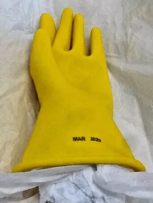 NEW!! MARIGOLD Yellow Electrical Gloves 0 Class Size 9 CLASS 0 Y 11 • $20