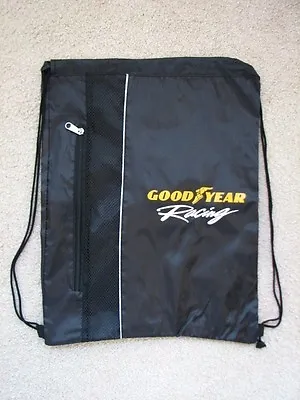 $8.99 • Buy Goodyear Racing Sport Pack Bag NASCAR Race Track Sprint Cup Tires Blimp Backpack