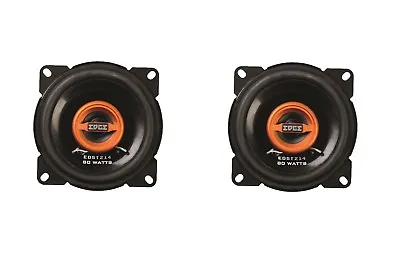 Edge EDST214 4  / 10cm / 100mm 2 Way 80 Watts Car Van Dash Door Audio Speakers • £25.99