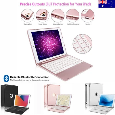 $18.02 • Buy For IPad 9.7 6th Gen 5th 9th/7th 10.2 Air 2/3/1 Pro 10.5 Bluetooth Keyboard Case