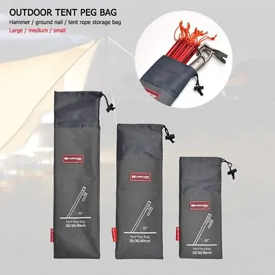 1PC Tool Storage Bags Tent Pegs Storage Bag Pegs Nails Storage Bag Tent Pegs Bag • $10.74