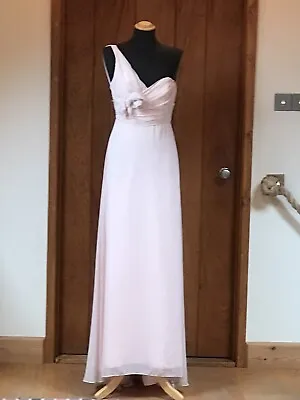 Special Occasion /bridesmaids Dress 10 New JLM Occasions Blush Pink Chiffon. • £50