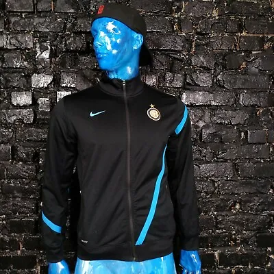 $36.99 • Buy Internazionale Inter Milan Jacket With Zipped Nike 423807-010 Size Young XL 