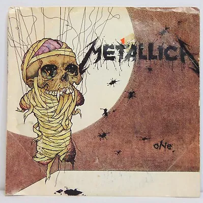 Metallica - One - 1988 Elektra 7-69329 Rock/Thrash 7  45 Record + Pic Sleeve VG+ • $49.99