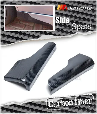 Carbon Fiber Rear Side Skirt Spat Fits Mitsubishi EVO 7 8 9 And 2001-2007 Lancer • $113.99