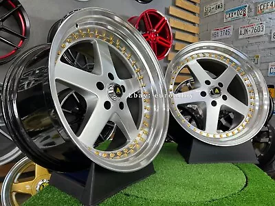 19  5x114.3 WORK EQUIP Style 9.5J + 10.5J Wheels For Nissan Toyota Honda Mazda • $2317.35