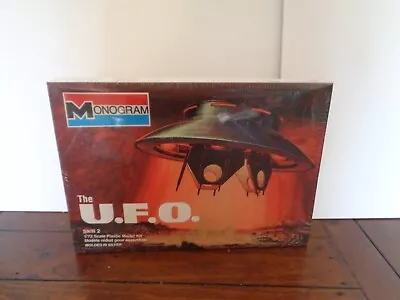 Monogram  85-6012 1/72 The UFO Space Ship Plastic Model Kit Sealed • £59.99