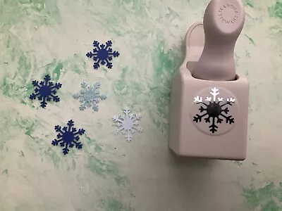 RARE Martha Stewart Christmas ARCTIC SNOWFLAKE Card Craft Punch Cutter • £21.99