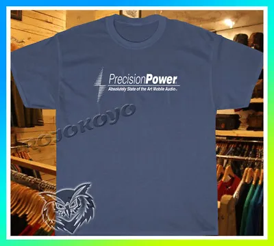 New Item Precision Power Logo American Funny Men's Cotton T Shirt Size S-5XL • $23.87