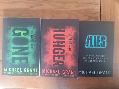 Michael Grant Series - Gone Hunger Lies - First Three Books In Gone Series • £6.19