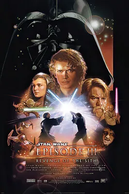 Star Wars: Episode III - Revenge Of The Sith - Movie Poster (Regular) (24 X 36) • $12.99