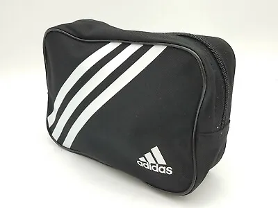 Adidas Zippered Small Travel Black White 7.5 L  Athletic Team Carry-All Storage • $13.95