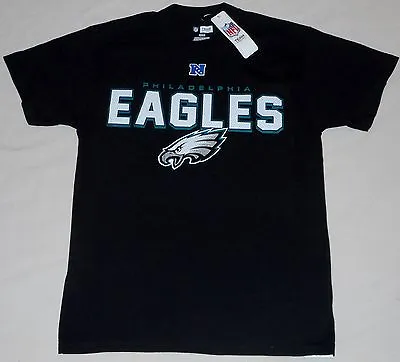 $22.99 • Buy Philadelphia Eagles Men's T Shirt Nfl Team Apparel M L Xl 2x  Black Short Sleeve