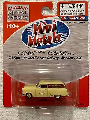 Mini Metals HO Scale '53 Ford Courier Sedan Delivery Car Various Models • $19.99