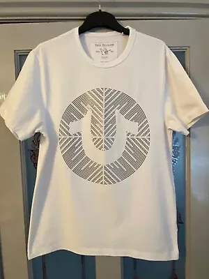£10.50 • Buy Mens Genuine True Religon White Tshirt