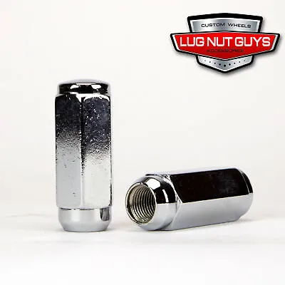 16 Lug Nuts 2.3  Long  Duplex Acorn 9/16-18 XXL Tall Chrome 7/8 Hex • $27.43