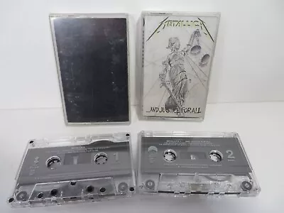 Metallica Cassette Tapes Lot Of 2: And Justice For All Black Album • $35