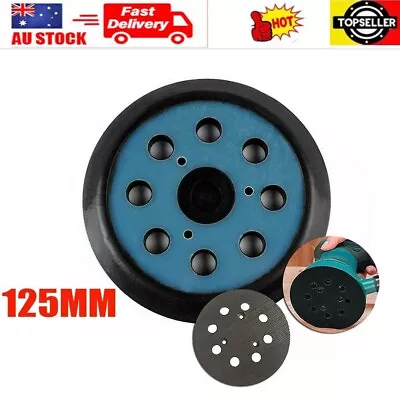 5 Inch 8 Holes 125mm Makita Random Orbital Sander Replacement Spare Base Pad • $12.57