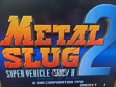 Metal Slug 2 Mvs Snk Neogeo Original Pcb Arcade • $80