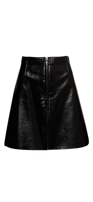 $70 • Buy Scanlan Theodore Patent Leather Skirt A Line 12