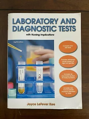 Laboratory And Diagnostic Tests With Nursing Implications • $3.99