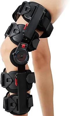 Hinged Knee BraceROM Knee Brace For ACL MCL & PCL Injury Fast Ship READ DESCP • $36