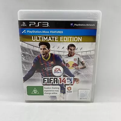 Fifa 14 Ultimate Edition PS3 Sony PlayStation 3 Free Tracked Postage • $9.99