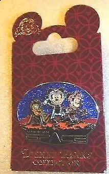 Disney Pins PP90797 WDW Mission Space Mickey Mouse Minnie And Pluto Blue Glitter • $11.05