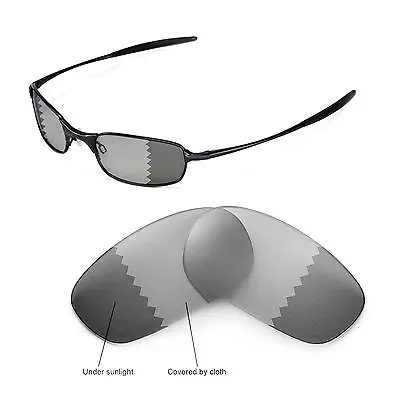 New Walleva Polarized Transition/Photochromic Lenses For Oakley Square Wire 2.0 • £20.50