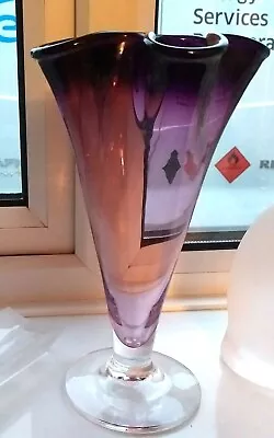 Vase ~ By The Prestious Company Dartington Glass Known For Quality Free Ship To  • £75