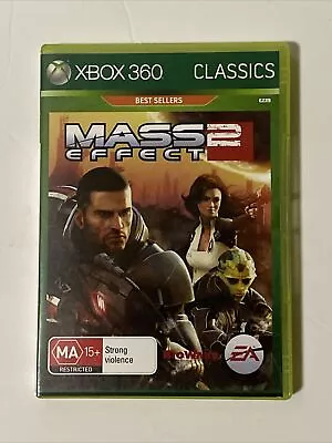 Mass Effect 2 Xbox 360 Edition AUS PAL Free Postage Discs Only W/ Case VGC • $9