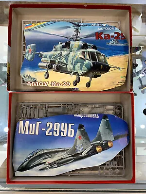 £0.99 • Buy Zvezda - Russian Marine Support Helicopter & Mig Aircraft - Both Mostly Complete