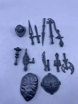 Vintage ‘80s Imperial Dragons Knights And Daggers Silver Weapons Lot Of 13 Q3 • $30