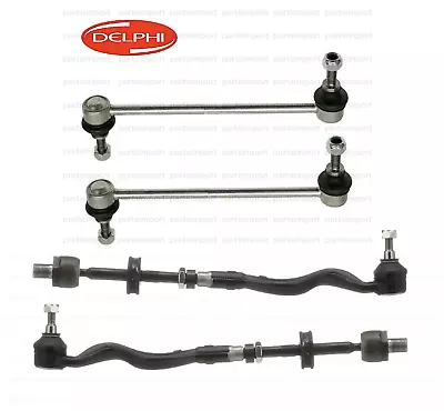 Front Tie Rods + Sway Bar Stabilizer End Links DELPHI For BMW E36 M3 Z3 M • $108.06