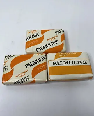 Vintage Palmolive Soap Bars Travel Size Lot Of 3 • $10
