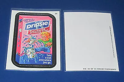 Wacky Packages Ans11 Die-cut #28 Dripsie     @@ Rare @@ • $3.95