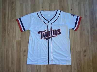 Minnesota Twins 1980 Olympic Hockey Miracle On Ice 40 Anniversary SGA Jersey L • $30