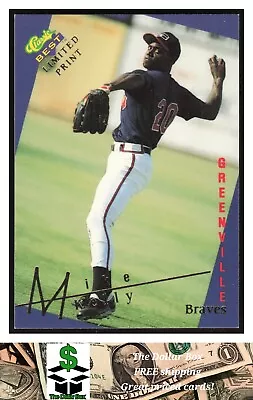 1993 Classic Best Gold Limited Prints #4 Mike Kelly - Greenville Braves • $1.99