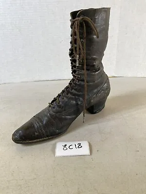 Civil War Shoe Boot Antique Unbranded 8C18 • $200