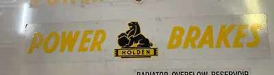 Holden Power Brake Back Window Decal  • $10