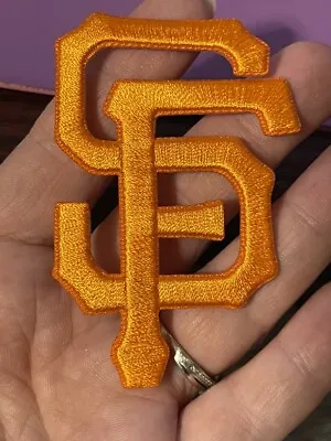 SF Giants 3  SF Iron On Embroidered Patch  • $4.99