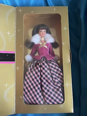 $10 • Buy Barbie Doll 1996 Avon Special Edition Winter Rhapsody Brunette Mattel 