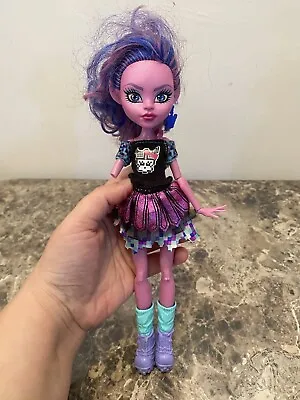 Monster High Brand-Boo Students Kjersti Trollson Doll Purple & Blue Hair Ghoul • $19.95