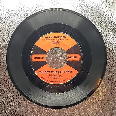 Marv Johnson - Don't Leave Me; You Got What It Takes - 29052 Vinyl Record 45 RPM • $6.65