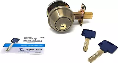 Multilocke Interactive+ Cronus High Security Grade 2 Single Cylinder Dead-Bolt W • $185